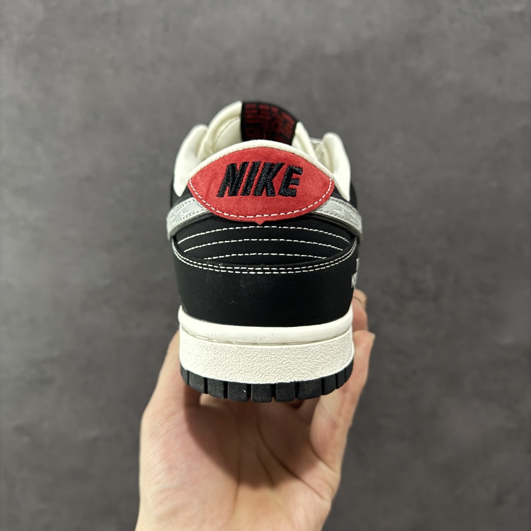 定制版The North FACE x Supreme x Nike Dunk SB Low 北面 x Sup x 耐克 SB 低帮 三方联名 黑白红 CS1688-105