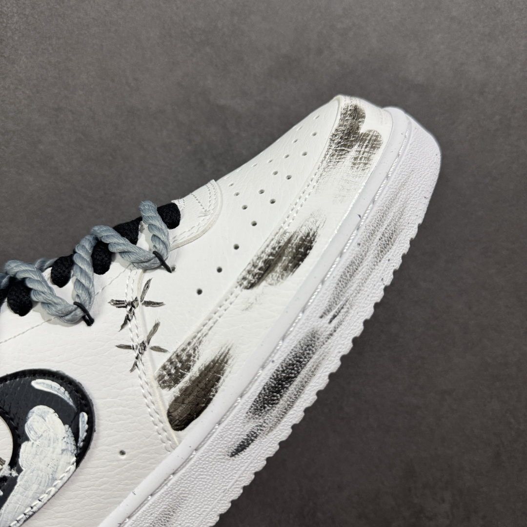 260 定制版Nike Court Vision 1 Low“暗黑骑士②” 手绘涂鸦定制板鞋 DH2987-211