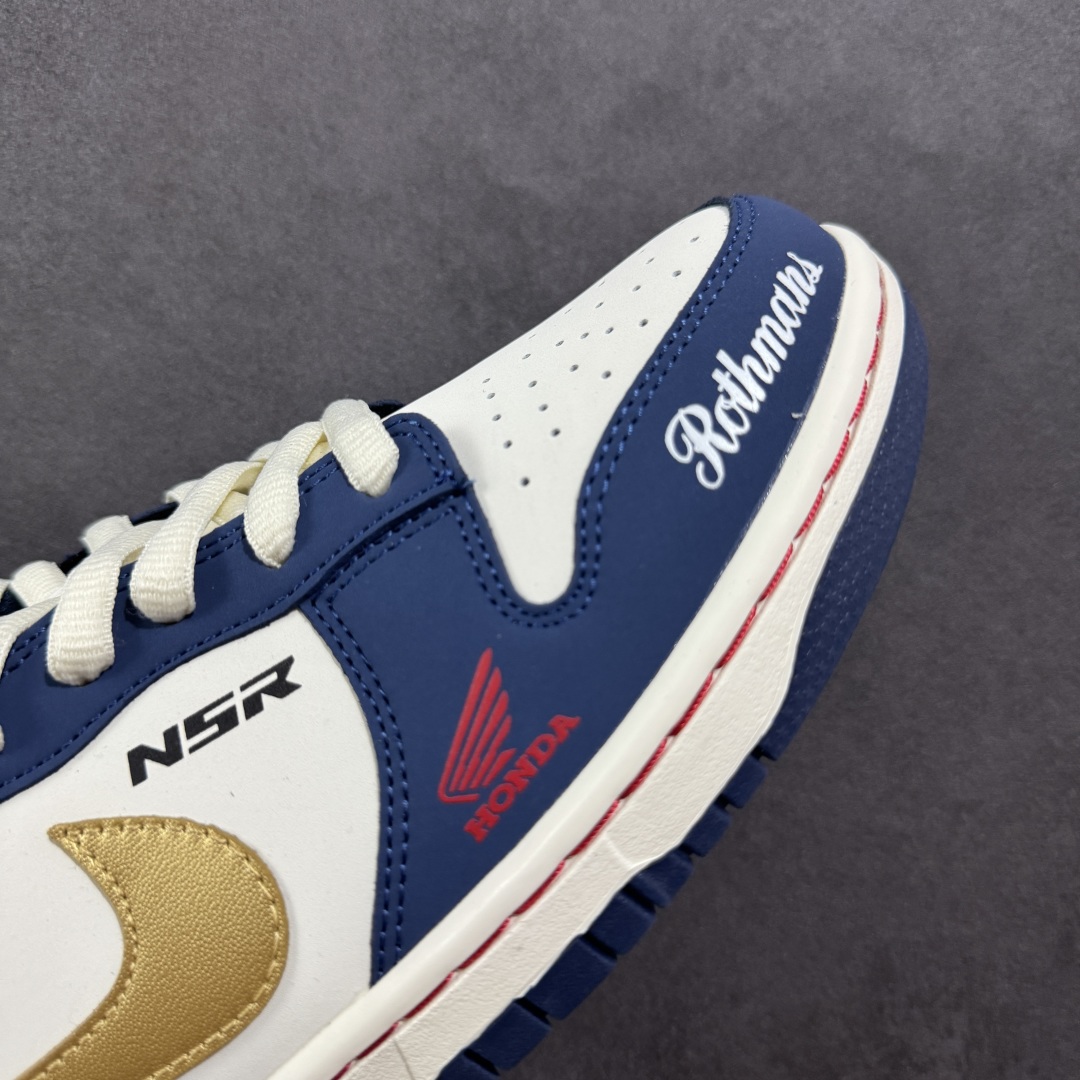 定制版Nike SB Dunk Low 复古白蓝 联名配色 周年高端定制 低帮休闲板鞋 MU0232-365
