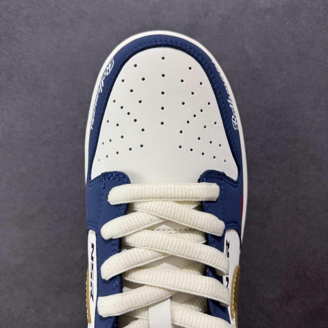 定制版Nike SB Dunk Low 复古白蓝 联名配色 周年高端定制 低帮休闲板鞋 MU0232-365