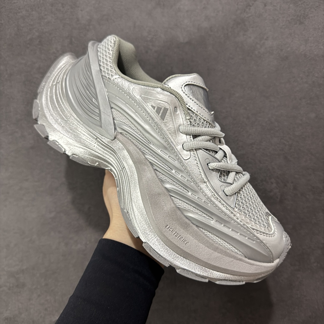 图片[3]-【公司级】Adidas Vento XLG MTW 脉冲系列 复古休闲老爹鞋 官方同步上架 鞋面是透气网面和皮革拼接 脚感轻盈 不闷汗 每次穿着跑步都感觉脚底在自由呼吸 鞋底是adidas经典的防滑设计 纹路很深 抓地力超稳 低帮设计很显脚踝纤细 却不失满满的包围安全感 货号： IH1574  尺码：35.5 36 36.5 37 38 38.5 39 40 40.5 41 42 42.5 43 44 45-选品中心