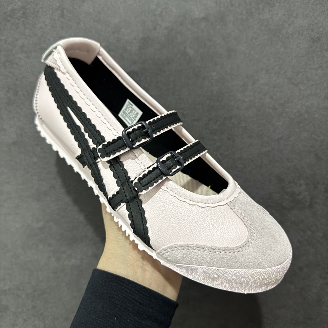 升级版Onitsuka Tiger鬼塚虎 鬼冢虎MEXICO 66 TGRS 平跟 玛丽珍鞋款演绎芭蕾风潮