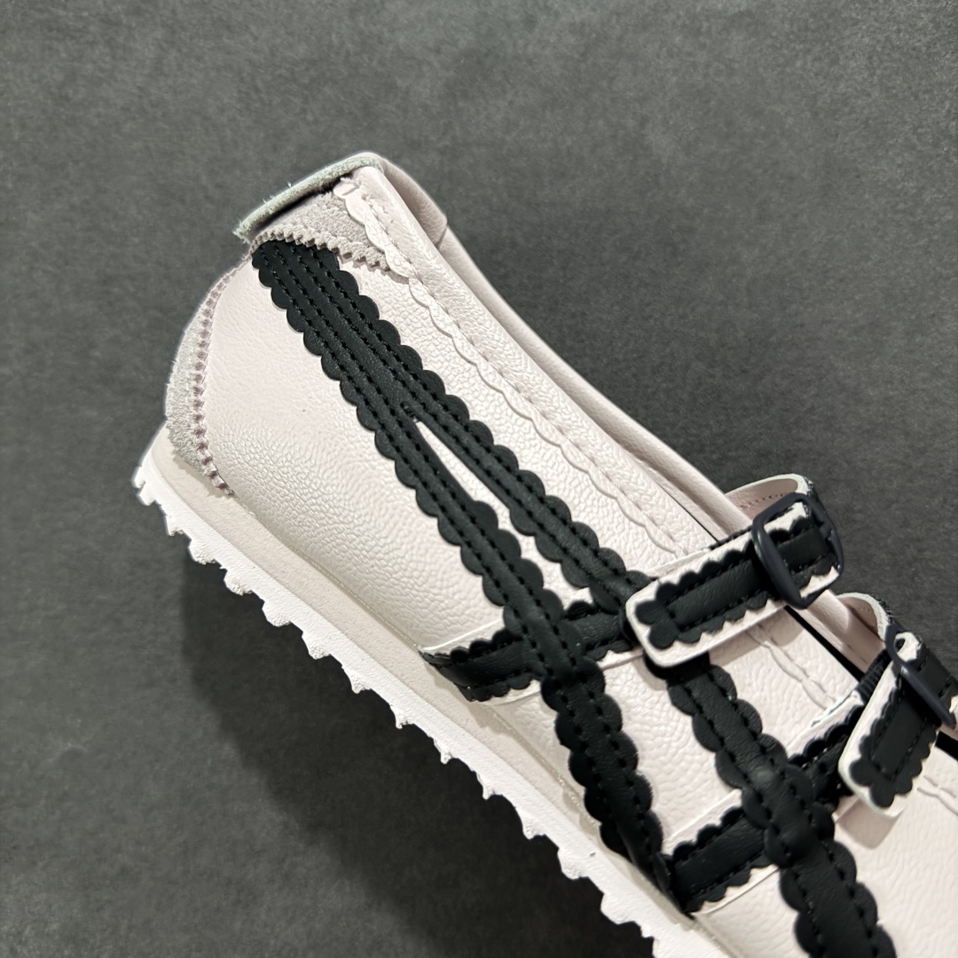 升级版Onitsuka Tiger鬼塚虎 鬼冢虎MEXICO 66 TGRS 平跟 玛丽珍鞋款演绎芭蕾风潮