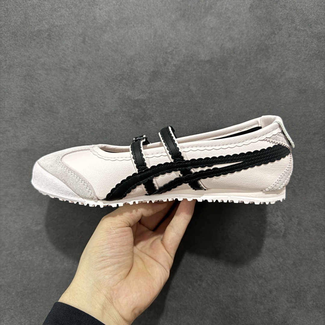 升级版Onitsuka Tiger鬼塚虎 鬼冢虎MEXICO 66 TGRS 平跟 玛丽珍鞋款演绎芭蕾风潮