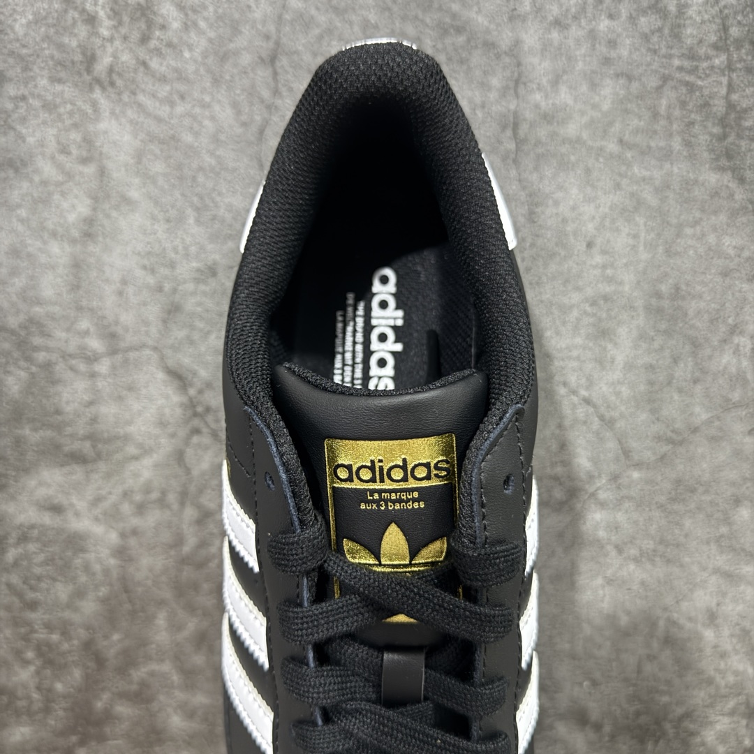 
【奥莱正品单】过验级 Adidas Original Superstar 黑白贝壳头 EG4959

