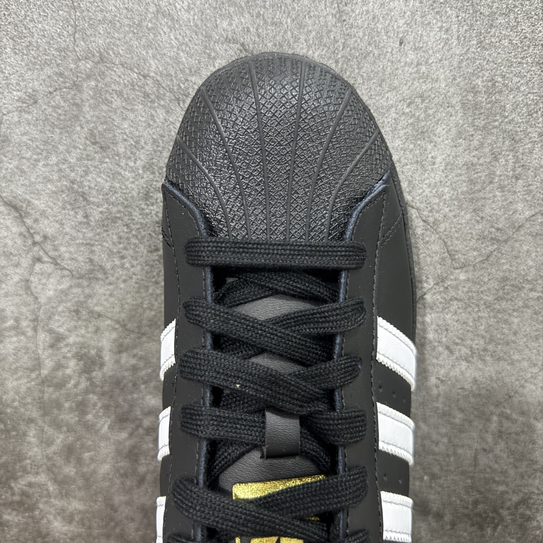 
【奥莱正品单】过验级 Adidas Original Superstar 黑白贝壳头 EG4959

