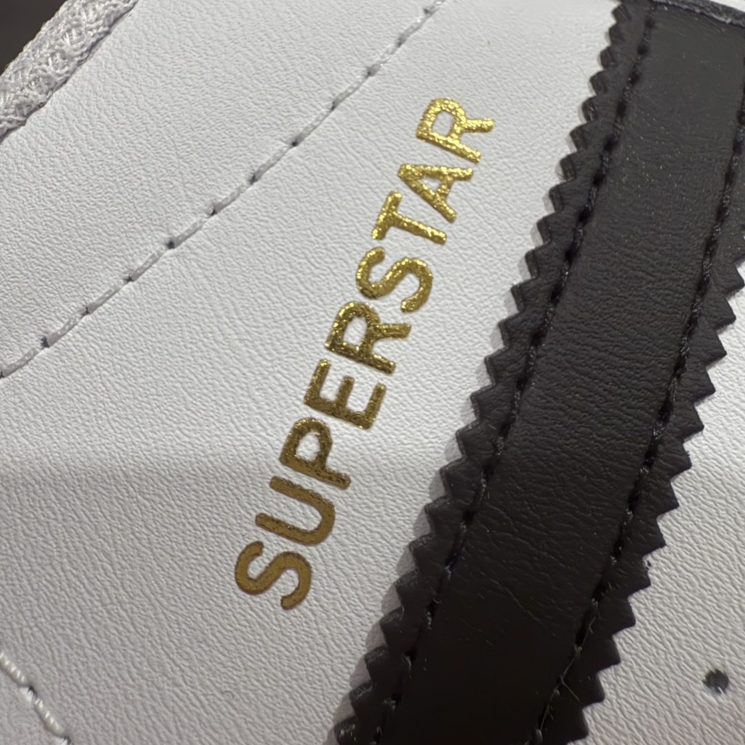 图片[3]-【奥莱正品单】过验级 Adidas Original Superstar 纯白贝壳头 EG4960 市面未流通版 支持对比正品 懂的都懂 市场没有任何版本可以与此对比 无论版型 细节材料 针车烫金都是没有之一的顶级 好价供应 尺码：35.5-45-选品中心