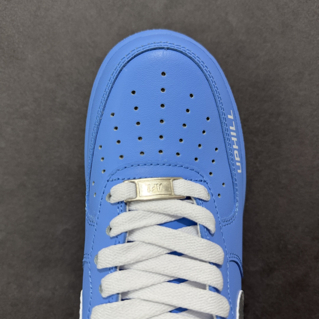 定制版官方爆款定制 Nike Air Force 1 Low’07 冰岛蓝调 空军一号低帮休闲板鞋 ZH0316-070