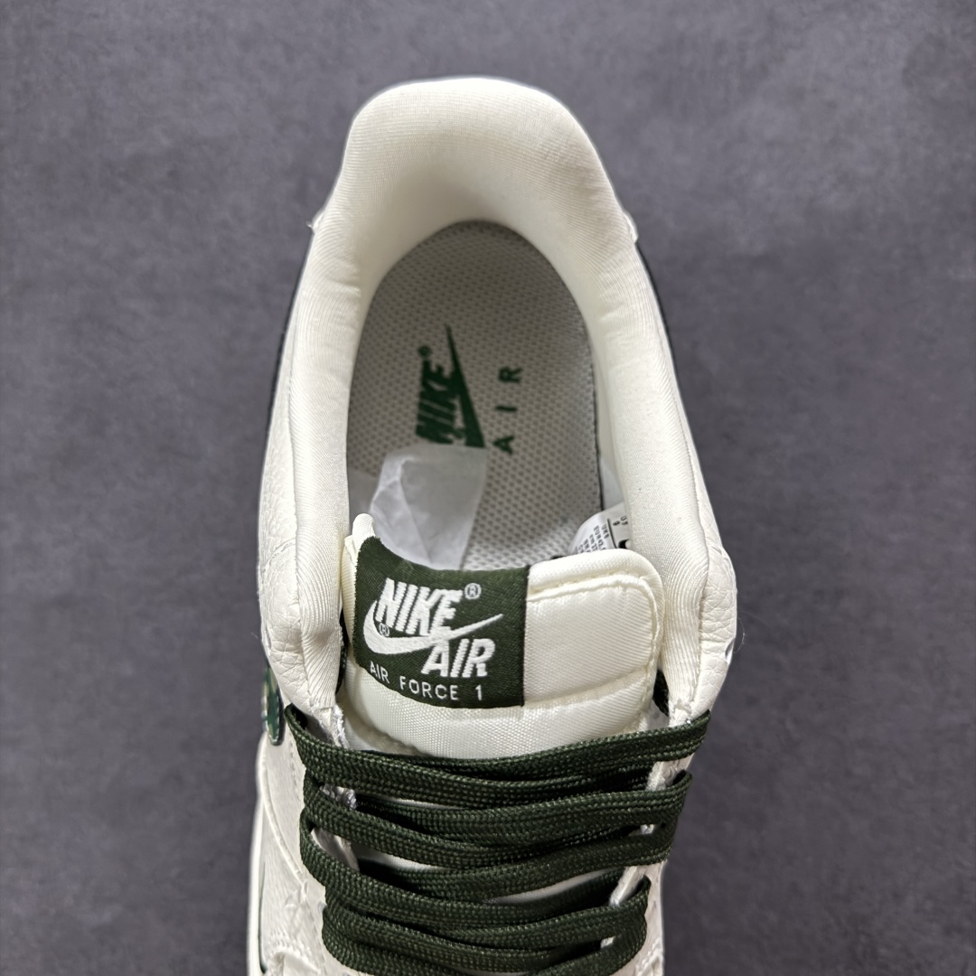 260 定制版海外限量发售！NIke Air Force 1 '07 Low “Supreme联名——绿迷彩勾”空军一号 低帮 运动鞋 休闲鞋 KK1988-069