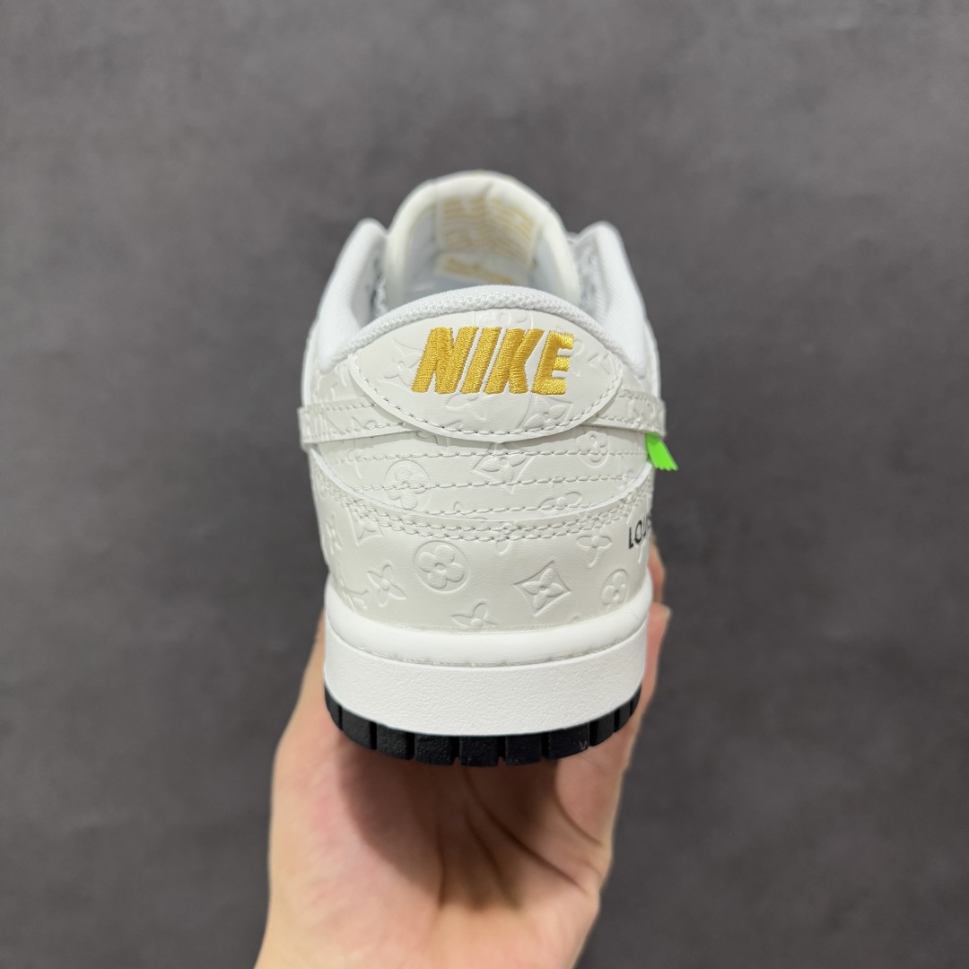 280 定制版Nike SB Dunk Low LV联名 黑白暗印花 周年高端定制 低帮休闲板鞋 XX3168-145