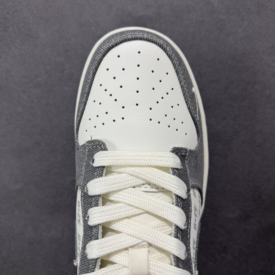 定制版NIKE SB Dunk Low x BAPE 白灰小钩 QF1568-145