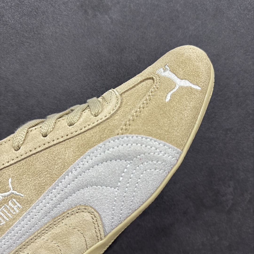 180 正确版PUMA Speedcat 百搭单品 彪马赛车鞋卡其白棕麂皮 403903-02