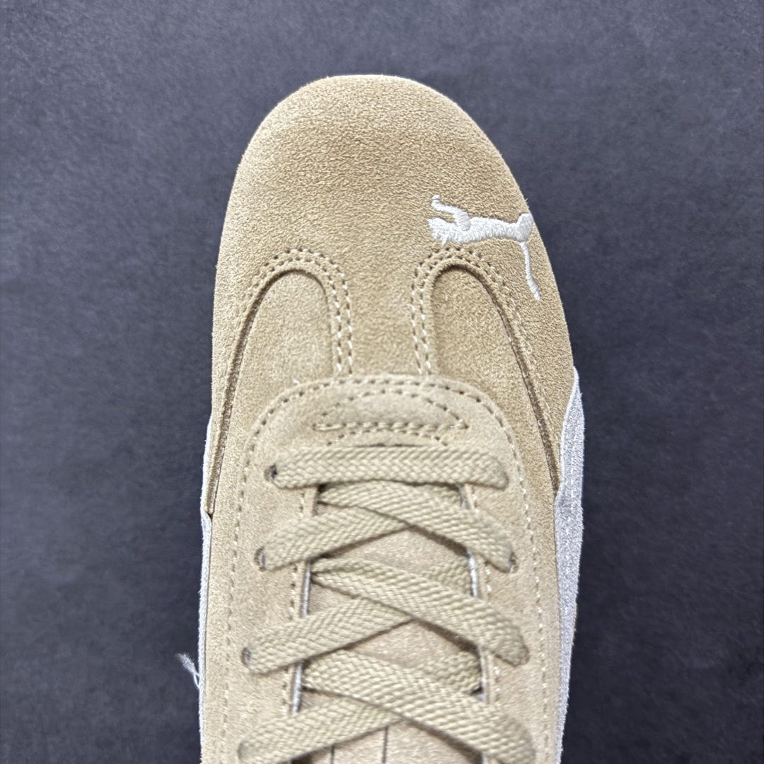 180 正确版PUMA Speedcat 百搭单品 彪马赛车鞋卡其白棕麂皮 403903-02