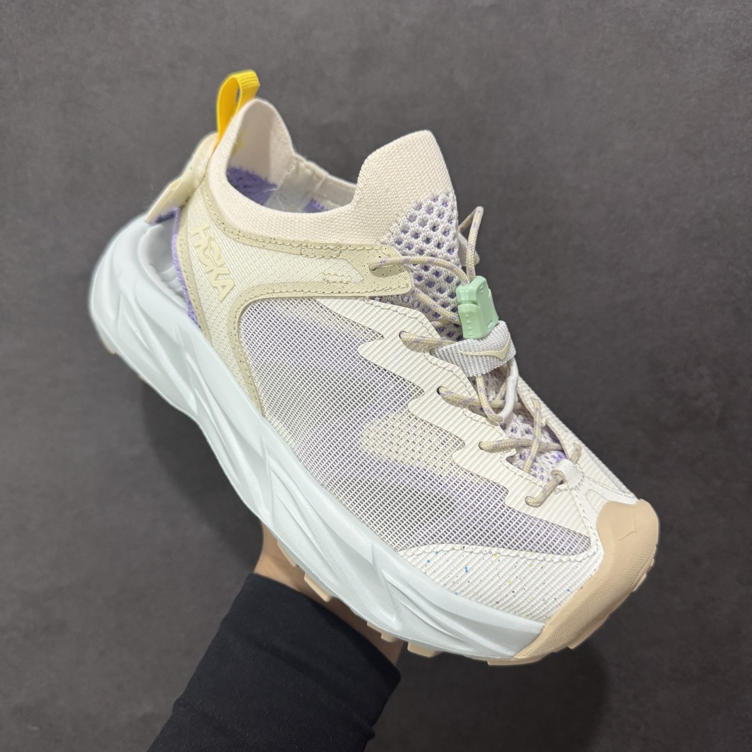 图片[3]-【绿x版】Hoka W Hopara 2 霍帕拉系列水路两用溯溪涉水休闲户外露营凉鞋 作为先锋品牌的 HOKA ONE ONE总是以独特的方式 HOPARA是一款溯溪鞋 又名排水鞋 可长期用于涉水和溯溪 保护脚底和脚趾的安全和舒适 鞋面材料速干 透气 耐磨 鞋底防滑 耐磨 抓地能力强 出于安全考虑 设计要求较高-涉水溯溪过程中 水 泥沙 可以直接从鞋内大孔排出 细纹鞋底使在岩石上抓地能力强 避免打滑 而上路后 鞋面具有快干透气等优点 尺码：36 36.5 37.5 38 39 40 40.5 41 42 42.5 43 44 45-选品中心