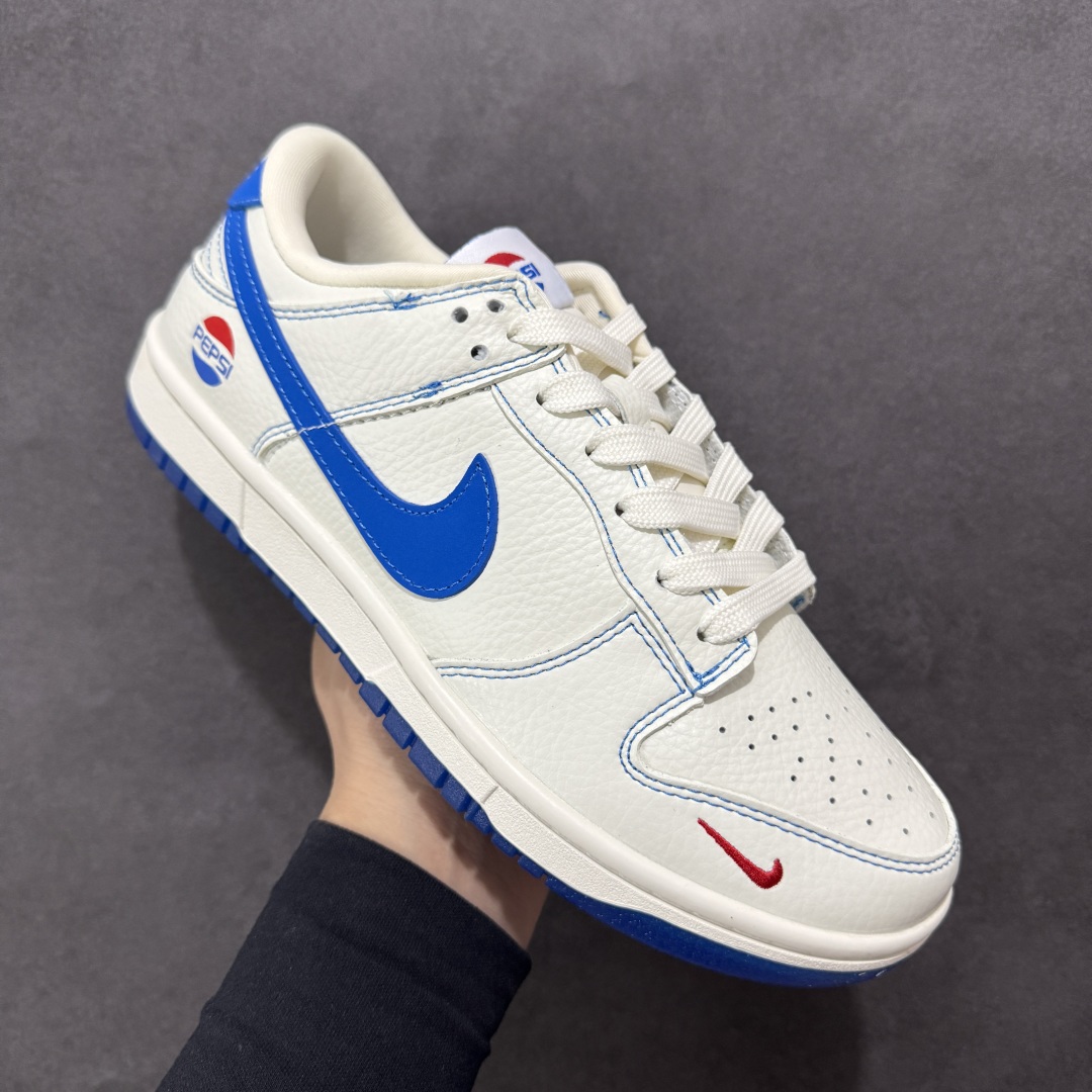 220 定制版Nike SB Dunk Low x PEPSI 百世可乐 白蓝 XB3802-350