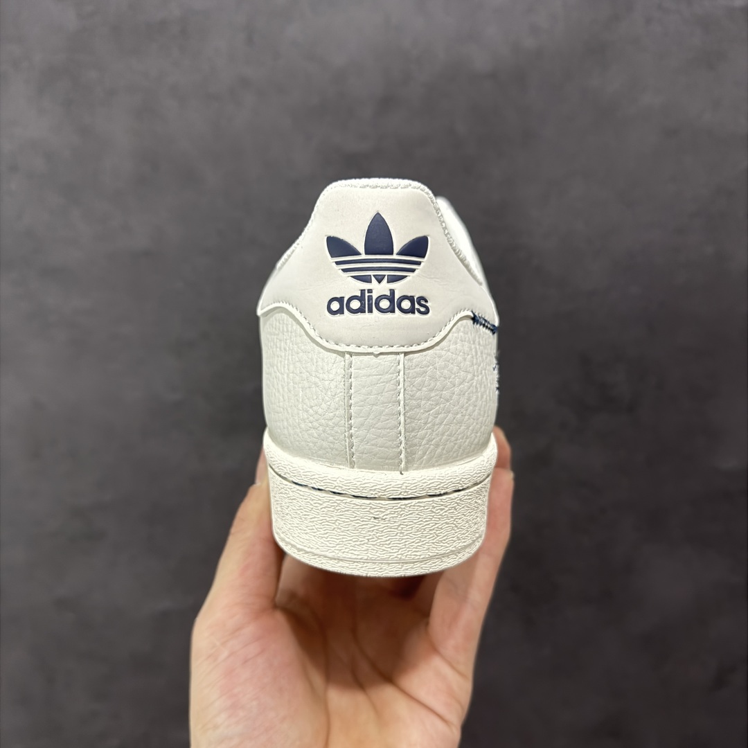 定制版AD Originals Superstar x Stussy 白蓝 JY8903