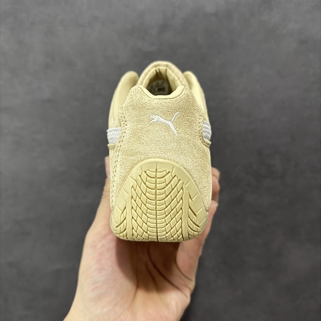 180 正确版PUMA Speedcat 百搭单品 彪马赛车鞋卡其白棕麂皮 403903-02