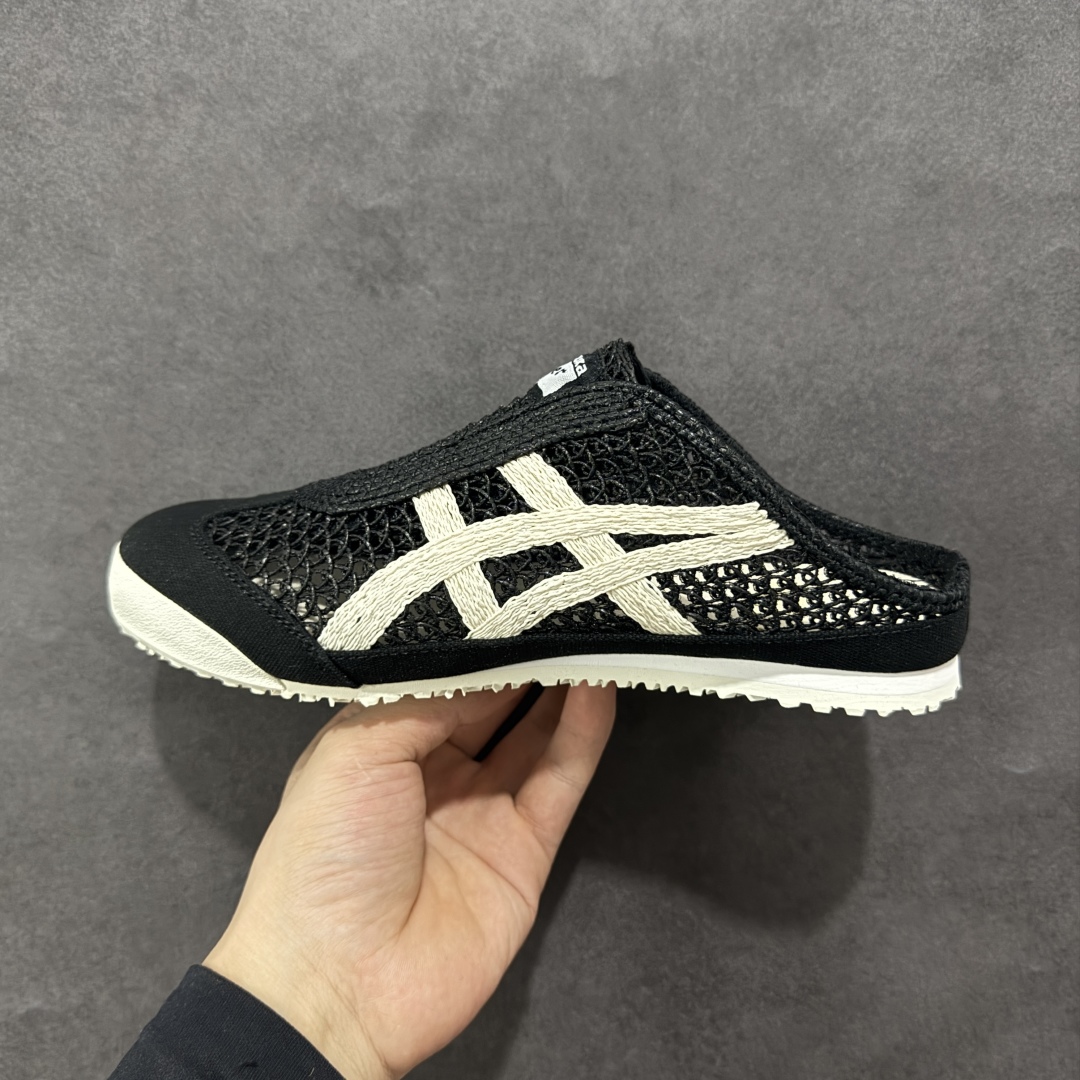 图片[2]-【公司级】Asics Onitsuka Tiger鬼塚虎 MEXICO 66 Sabot 半拖舒适日常 透气轻便 低帮 生活休闲鞋 男女OnitsukaTiger 鬼塚虎从运动中汲取灵感，并致力于打造融合舒适感受与创新设计的时尚品牌。品牌的设计风格既体现了对传统的致敬，同时也表达了对精致风格和现代创意的推崇。我们提供独具个性的全系列产品，打造从头到脚的整体穿搭。每件产品皆以精湛工艺匠心打造，细节考究，品质出众。 尺码：36 37 37.5 38 39 39.5 40.5 41.5 42 42.5 43.5 44 45-选品中心