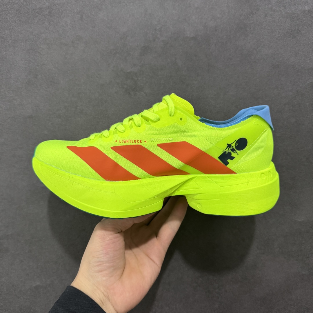 220 AD Adizero Adios 4 M 轻盈跑鞋 耐磨减震专业跑步鞋 JQ1571