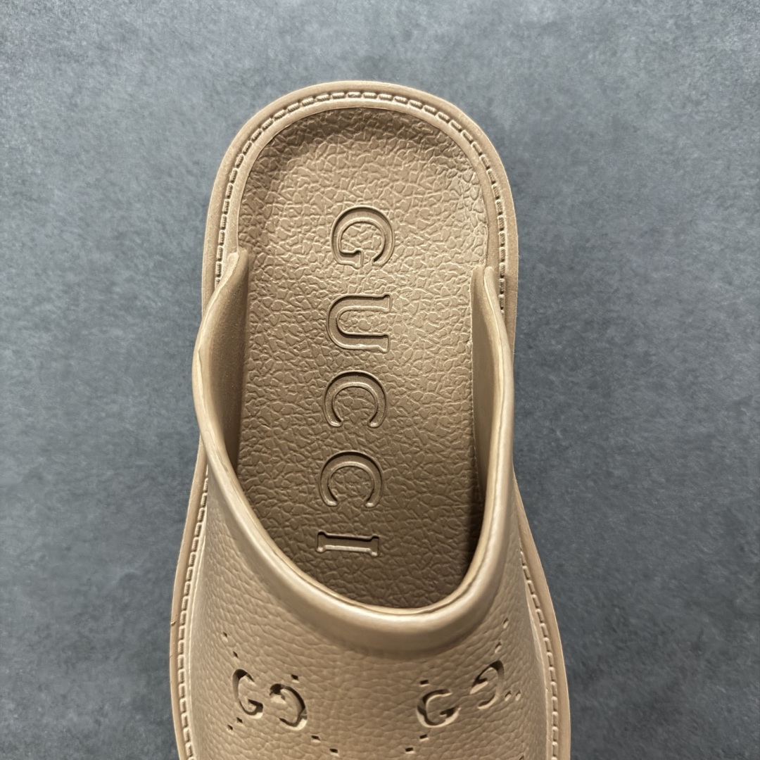 图片[7]-【广东纯原版】Gucci 春夏款 洞洞拖鞋 百搭情侣款 丑萌丑萌镂空洞洞鞋 所有细节 材料 全部跟你在专柜买到的都一样 尺码：35-40-选品中心