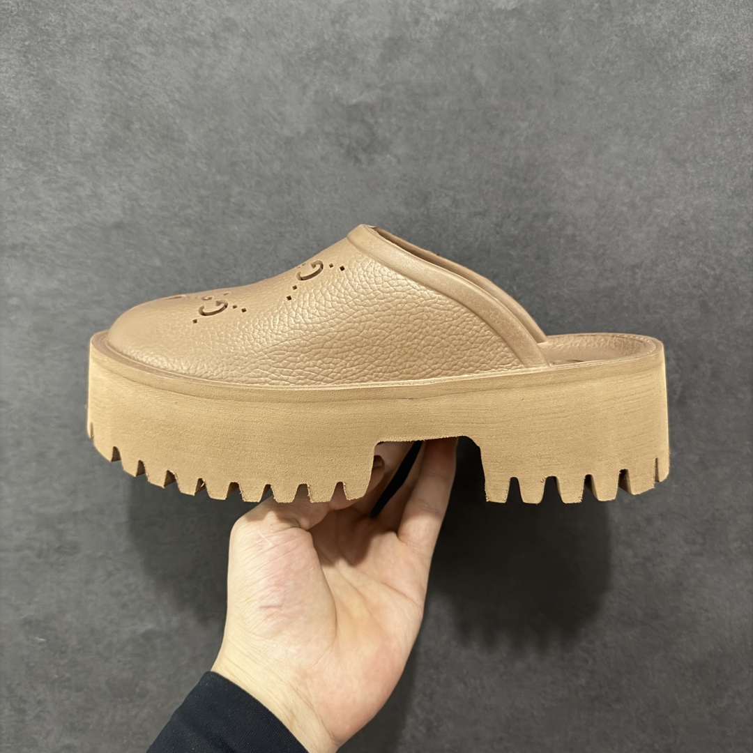 图片[2]-【广东纯原版】Gucci 春夏款 洞洞拖鞋 百搭情侣款 丑萌丑萌镂空洞洞鞋 所有细节 材料 全部跟你在专柜买到的都一样 尺码：35-40-选品中心