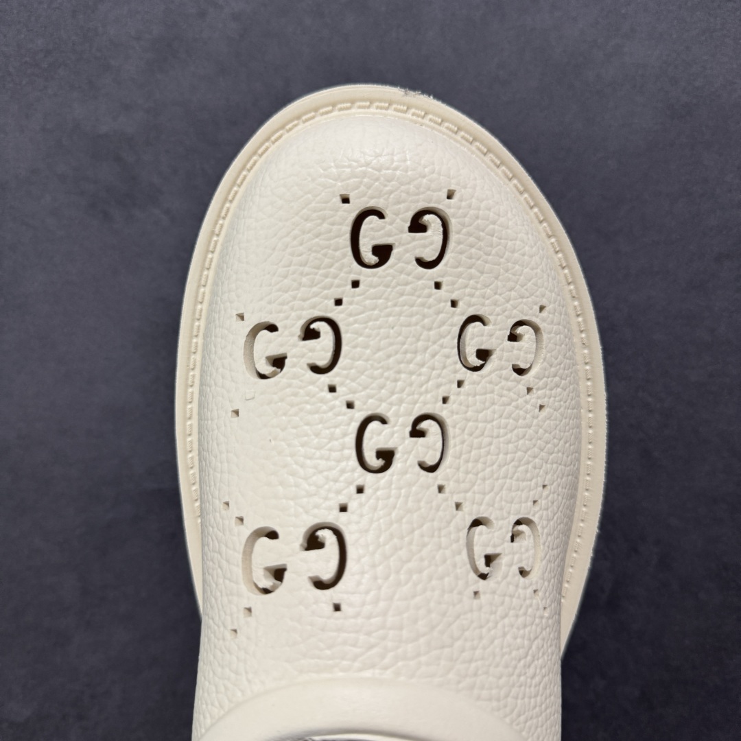 图片[8]-【广东纯原版】Gucci 春夏款 洞洞拖鞋 百搭情侣款 丑萌丑萌镂空洞洞鞋 所有细节 材料 全部跟你在专柜买到的都一样 尺码：35-40-选品中心