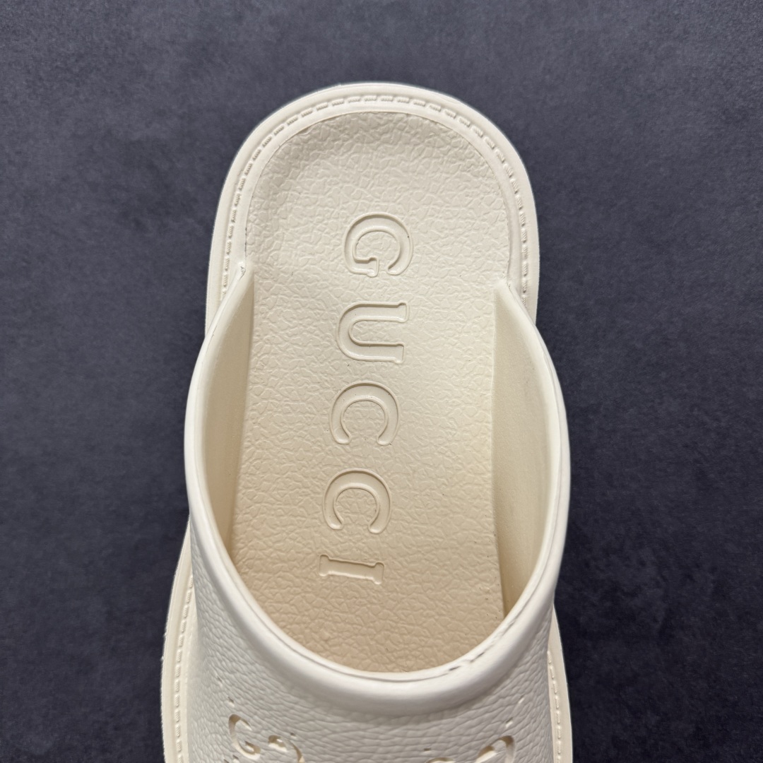 图片[7]-【广东纯原版】Gucci 春夏款 洞洞拖鞋 百搭情侣款 丑萌丑萌镂空洞洞鞋 所有细节 材料 全部跟你在专柜买到的都一样 尺码：35-40-选品中心