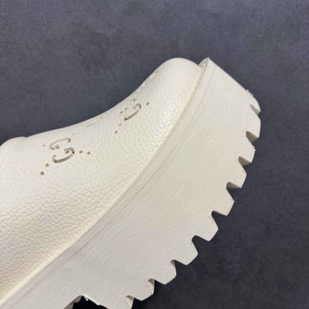 图片[5]-【广东纯原版】Gucci 春夏款 洞洞拖鞋 百搭情侣款 丑萌丑萌镂空洞洞鞋 所有细节 材料 全部跟你在专柜买到的都一样 尺码：35-40-选品中心