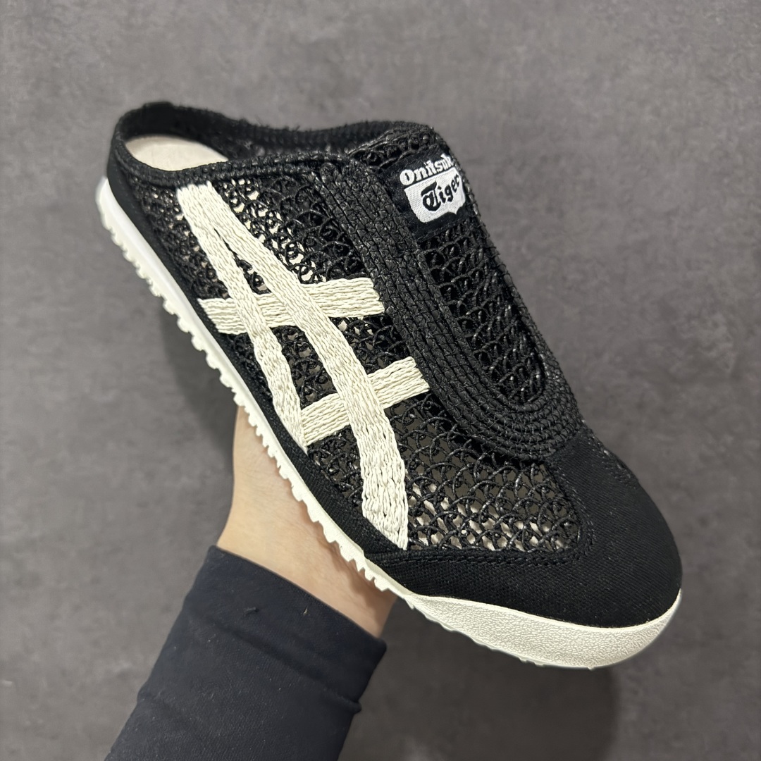 图片[3]-【公司级】Asics Onitsuka Tiger鬼塚虎 MEXICO 66 Sabot 半拖舒适日常 透气轻便 低帮 生活休闲鞋 男女OnitsukaTiger 鬼塚虎从运动中汲取灵感，并致力于打造融合舒适感受与创新设计的时尚品牌。品牌的设计风格既体现了对传统的致敬，同时也表达了对精致风格和现代创意的推崇。我们提供独具个性的全系列产品，打造从头到脚的整体穿搭。每件产品皆以精湛工艺匠心打造，细节考究，品质出众。 尺码：36 37 37.5 38 39 39.5 40.5 41.5 42 42.5 43.5 44 45-选品中心
