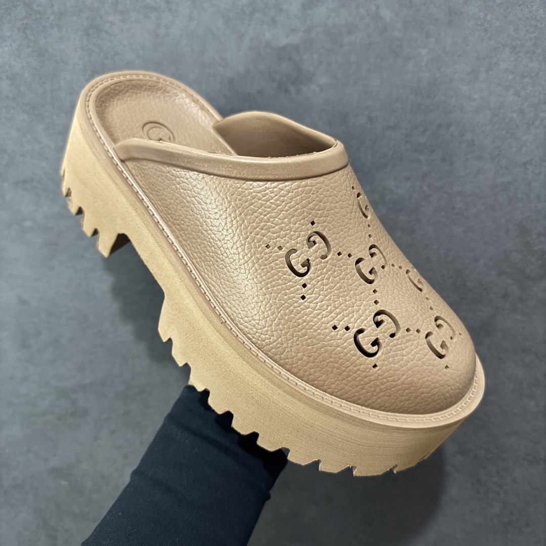 图片[3]-【广东纯原版】Gucci 春夏款 洞洞拖鞋 百搭情侣款 丑萌丑萌镂空洞洞鞋 所有细节 材料 全部跟你在专柜买到的都一样 尺码：35-40-选品中心