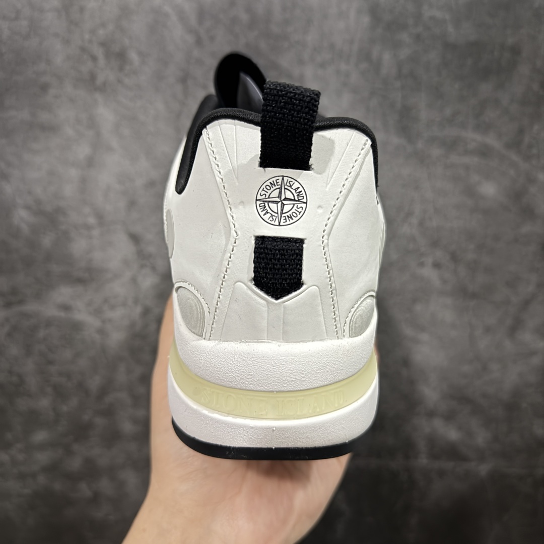  
【K版纯原】Stone Island Grime Panelled 石头岛灰黑色舒适时尚低帮生活休闲