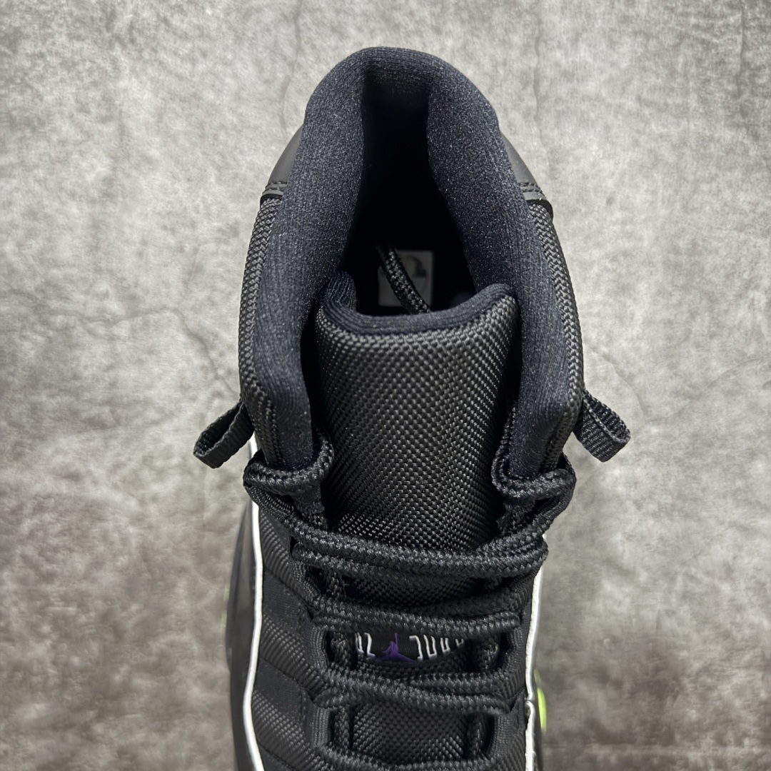 【外贸版】Air Jordan 11 Retro AJ11 乔11黑牛油果绿 CT8012-003