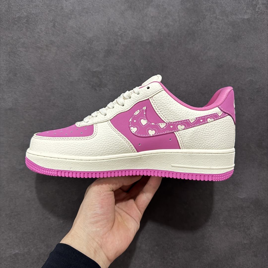  
【定制版】Nike Air Force 1'07 Low 卡通猫联名 粉色卡通猫 空军一号低帮休闲板