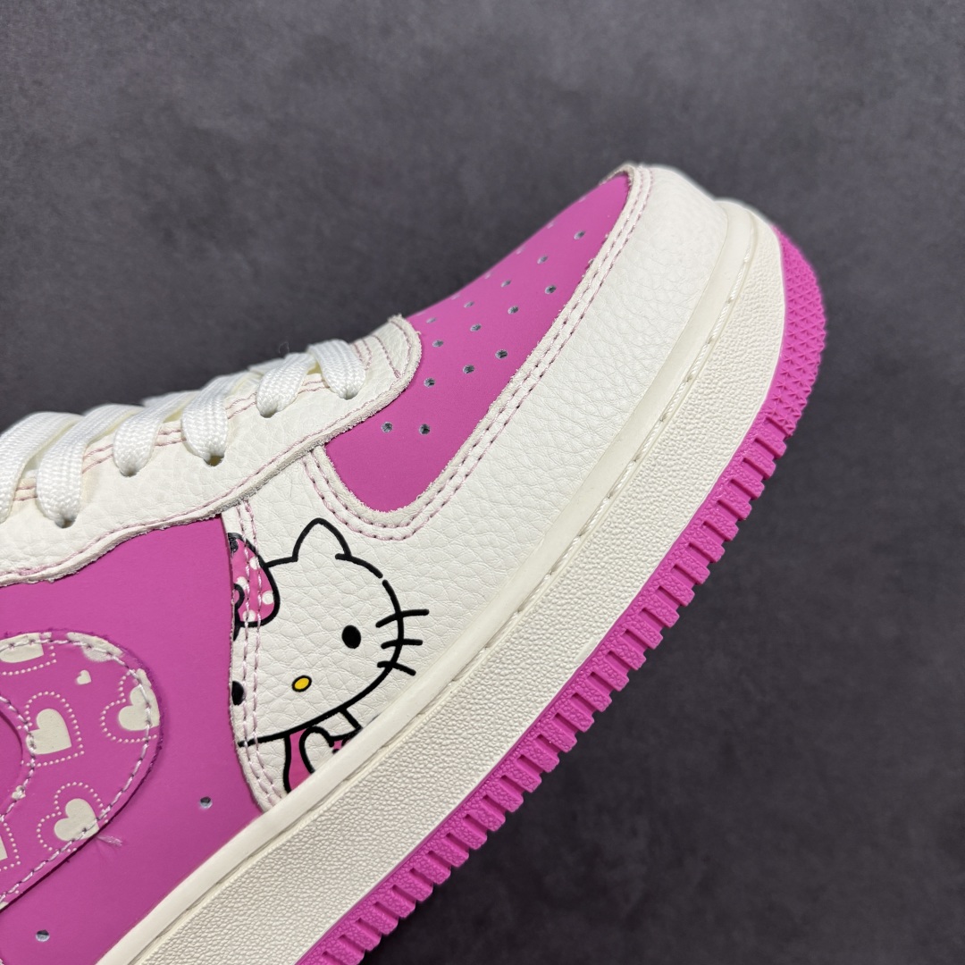  
【定制版】Nike Air Force 1'07 Low 卡通猫联名 粉色卡通猫 空军一号低帮休闲板