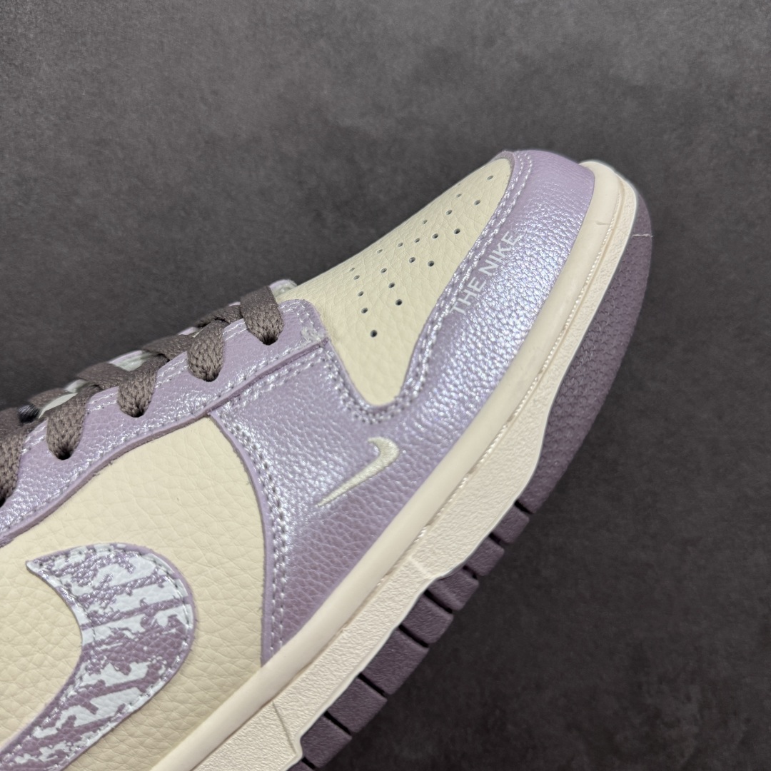  
【定制版】Nike SB Dunk Low 北面系列 亮面紫勾 周年高端定制 低帮休闲板鞋 KK13