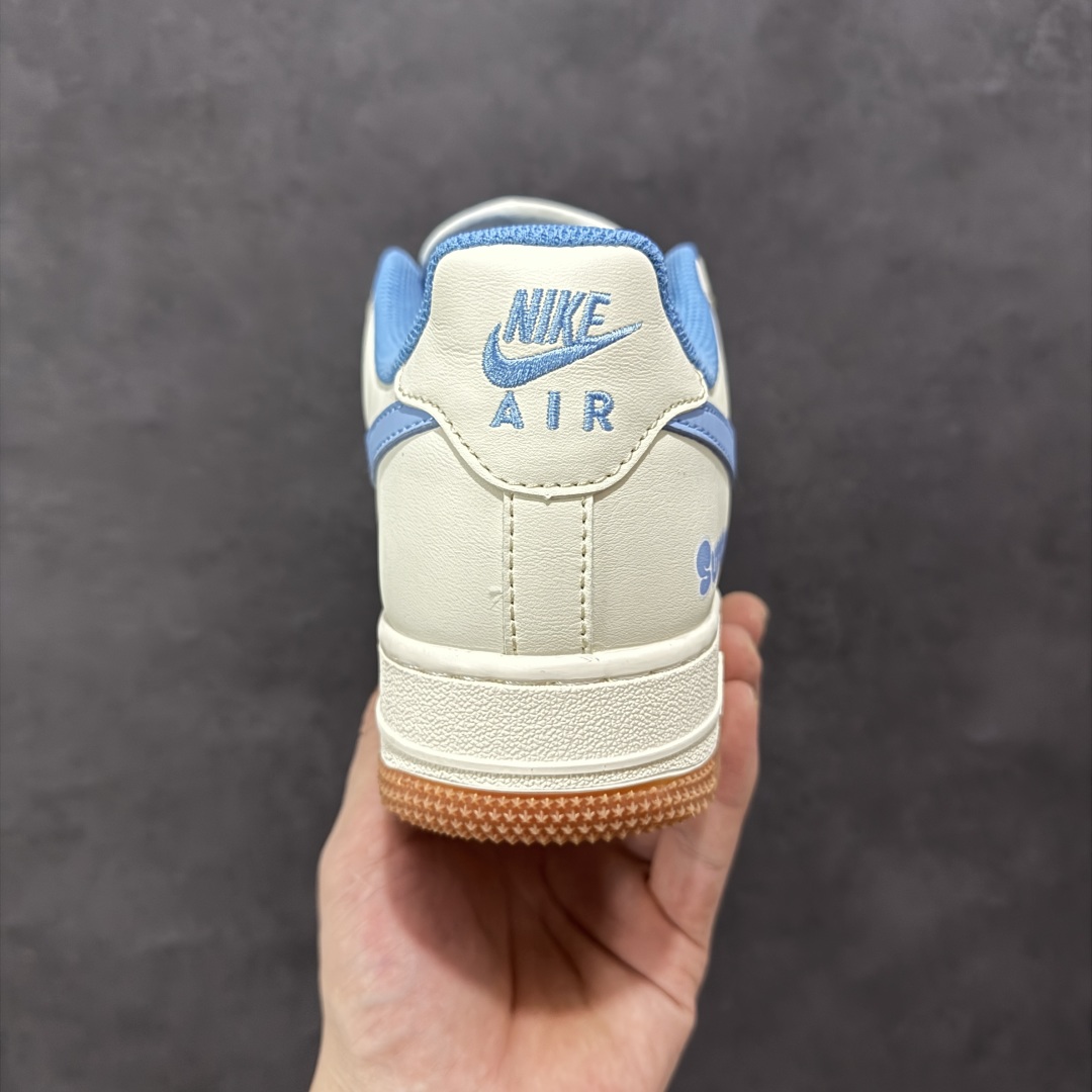  
【定制版】Nike Air Force 1'07 Low Supeme联名 蓝勾生胶 空军一号低帮休