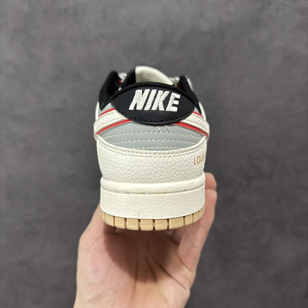  
【定制版】Nike SB Dunk Low“LV联名——米白灰棕” 高端定制 低帮休闲板鞋 
定制鞋