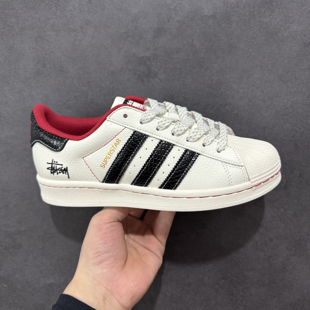 【定制版】Stussy x Adidas Original Superstar 斯图西 x 阿迪达斯