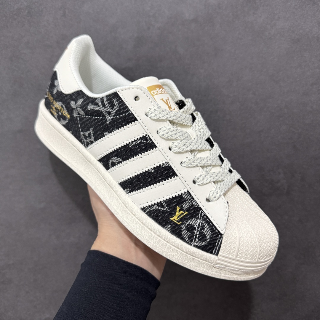 【定制版】Louis Vuitton x Adidas Original Superstar 路易威