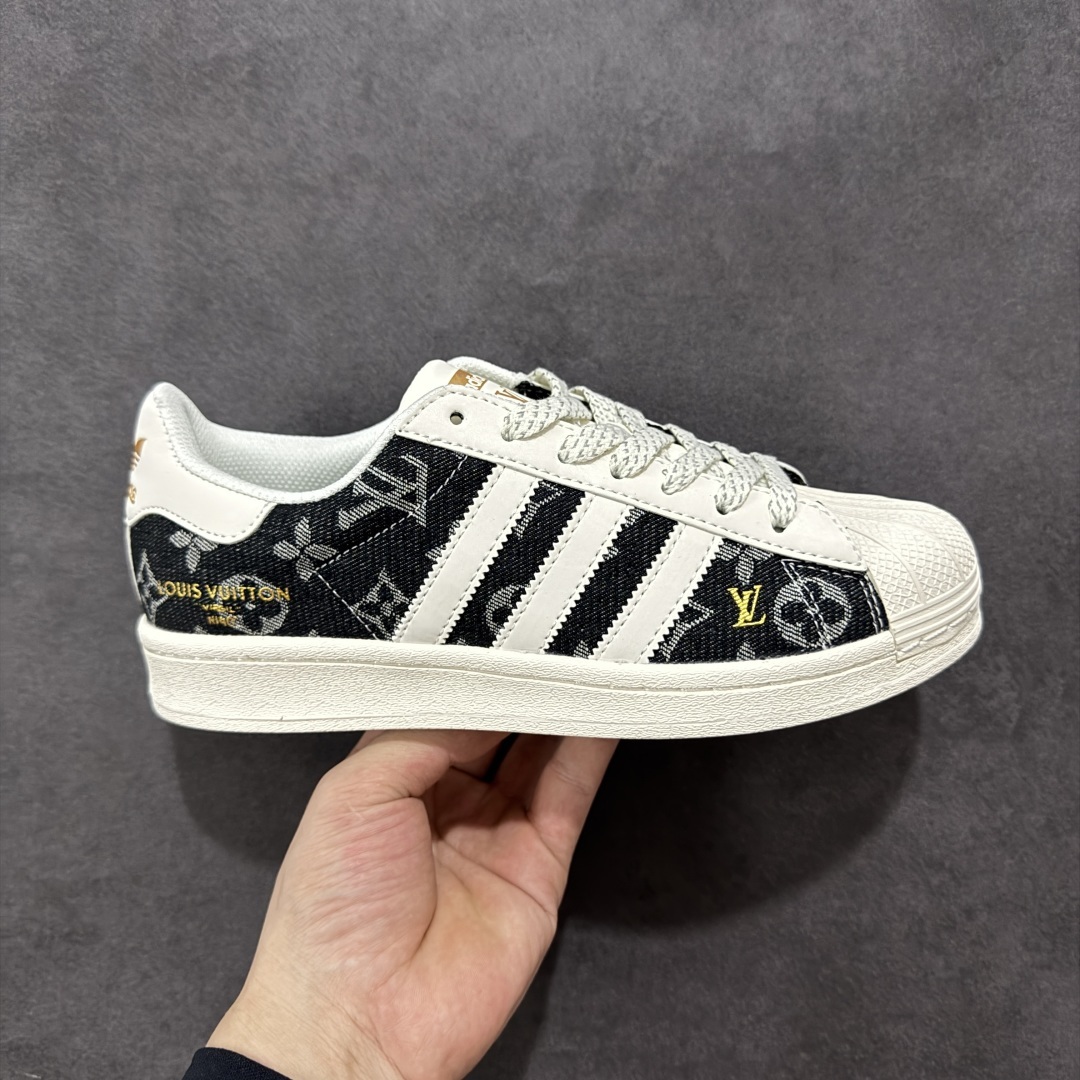 【定制版】Louis Vuitton x Adidas Original Superstar 路易威
