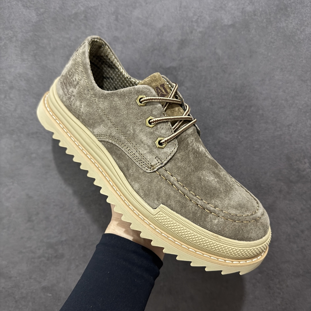  
CAT/卡特 硬汉推土机品牌 Tramp Hike Low 户外休闲低帮男鞋  广东中山代工厂原产楦