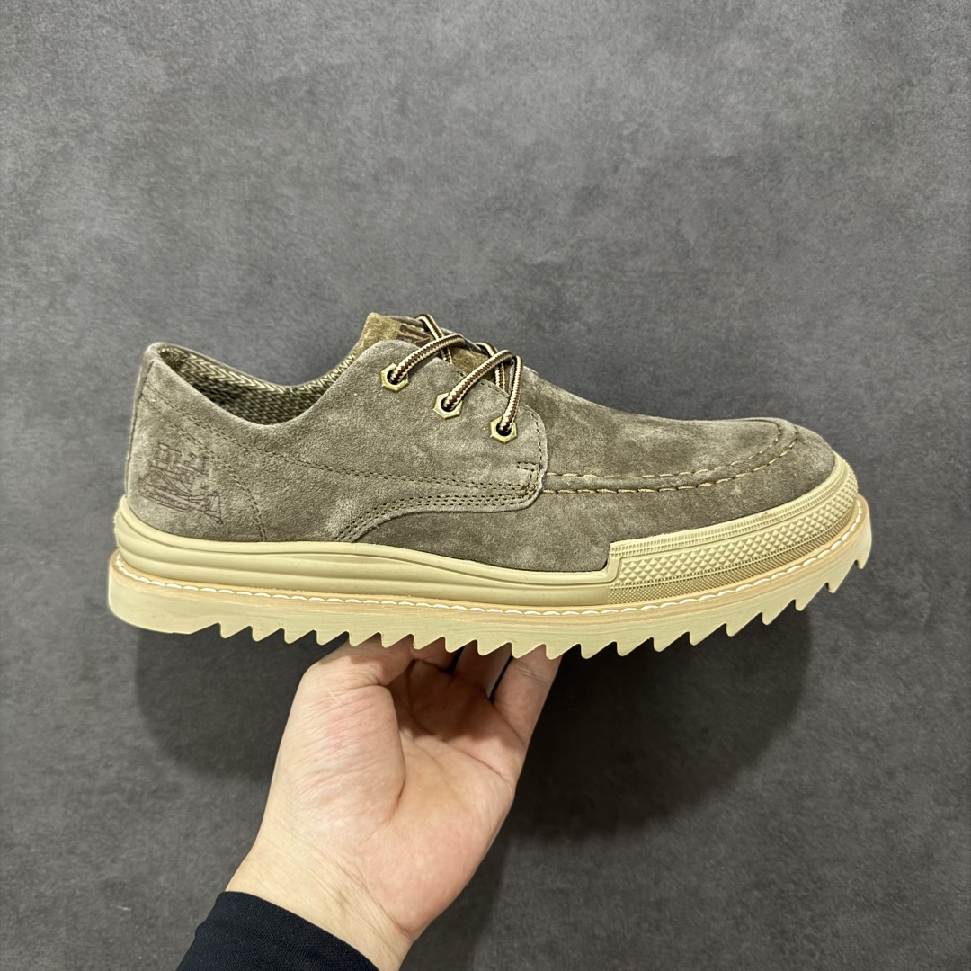  
CAT/卡特 硬汉推土机品牌 Tramp Hike Low 户外休闲低帮男鞋  广东中山代工厂原产楦