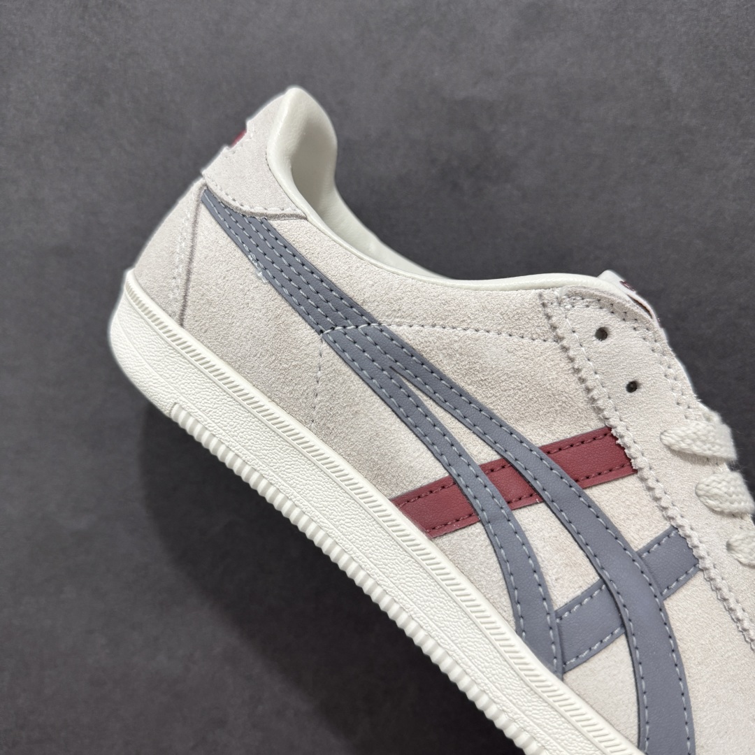 图片[6]-【GQ特价】Asics Onitsuka Tiger Tokuten 亚瑟士鬼冢虎中性复古运动板鞋 轻盈舒适 时尚与复古与一体 轻盈的款式 适合夏天~简单的设定配合修长的线条 全鞋身均以麖皮打造 散发着日本新一代的潮流品味 无论配衬任何造型都能胜任 Tokuten 精神来自80年代的室内用鞋 T-TOE前足补强设计 环状中底底部结构 橡胶大底元素 防滑耐磨的同时保持着鞋子的轻盈 并提供良好牵引力 脚感柔软舒适 长时间行走也不会觉得脚部不适 经典复刻款 休闲百搭 中性款男女都可穿 尺码：36-45-选品中心