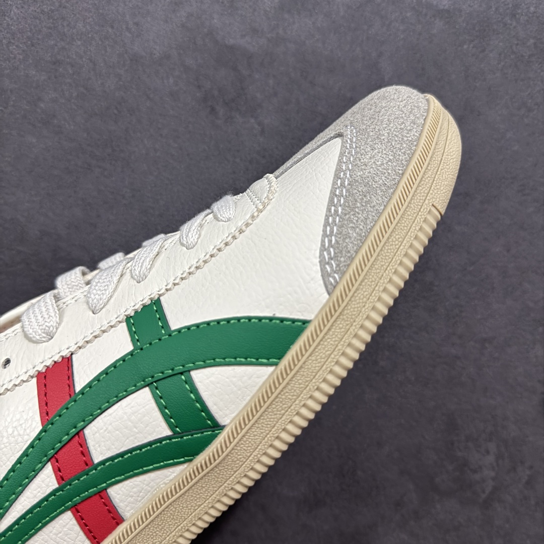 图片[5]-【GQ特价】Asics Onitsuka Tiger Tokuten 亚瑟士鬼冢虎中性复古运动板鞋 轻盈舒适 时尚与复古与一体 轻盈的款式 适合夏天~简单的设定配合修长的线条 全鞋身均以麖皮打造 散发着日本新一代的潮流品味 无论配衬任何造型都能胜任 Tokuten 精神来自80年代的室内用鞋 T-TOE前足补强设计 环状中底底部结构 橡胶大底元素 防滑耐磨的同时保持着鞋子的轻盈 并提供良好牵引力 脚感柔软舒适 长时间行走也不会觉得脚部不适 经典复刻款 休闲百搭 中性款男女都可穿 尺码：36-45-选品中心