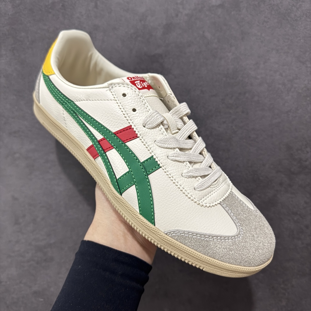 图片[3]-【GQ特价】Asics Onitsuka Tiger Tokuten 亚瑟士鬼冢虎中性复古运动板鞋 轻盈舒适 时尚与复古与一体 轻盈的款式 适合夏天~简单的设定配合修长的线条 全鞋身均以麖皮打造 散发着日本新一代的潮流品味 无论配衬任何造型都能胜任 Tokuten 精神来自80年代的室内用鞋 T-TOE前足补强设计 环状中底底部结构 橡胶大底元素 防滑耐磨的同时保持着鞋子的轻盈 并提供良好牵引力 脚感柔软舒适 长时间行走也不会觉得脚部不适 经典复刻款 休闲百搭 中性款男女都可穿 尺码：36-45-选品中心