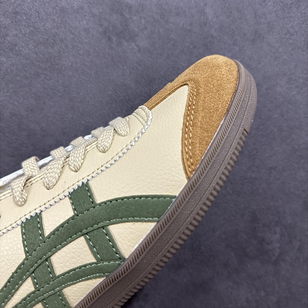 图片[5]-【GQ特价】Asics Onitsuka Tiger Tokuten 亚瑟士鬼冢虎中性复古运动板鞋 轻盈舒适 时尚与复古与一体 轻盈的款式 适合夏天~简单的设定配合修长的线条 全鞋身均以麖皮打造 散发着日本新一代的潮流品味 无论配衬任何造型都能胜任 Tokuten 精神来自80年代的室内用鞋 T-TOE前足补强设计 环状中底底部结构 橡胶大底元素 防滑耐磨的同时保持着鞋子的轻盈 并提供良好牵引力 脚感柔软舒适 长时间行走也不会觉得脚部不适 经典复刻款 休闲百搭 中性款男女都可穿 尺码：36-45-选品中心