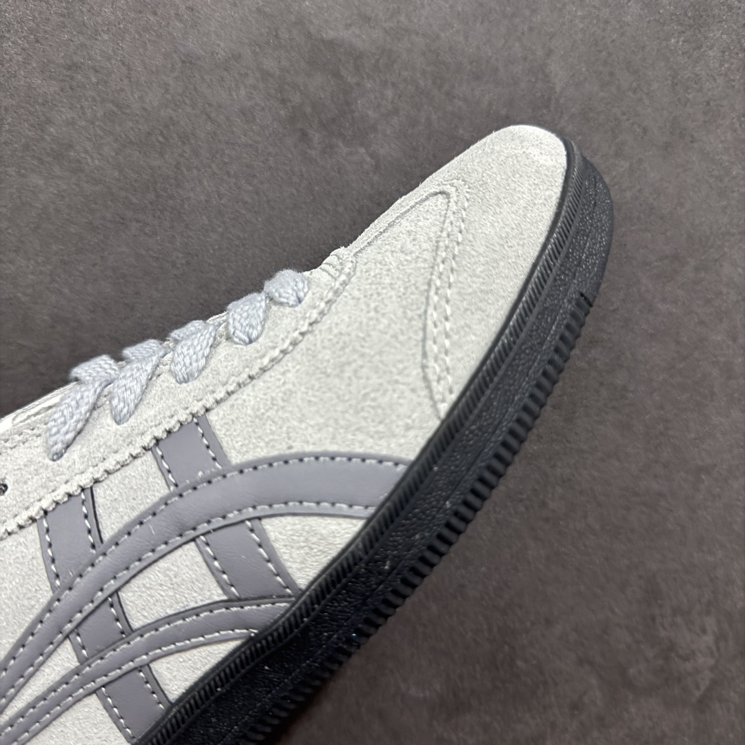 图片[5]-【GQ特价】Asics Onitsuka Tiger Tokuten 亚瑟士鬼冢虎中性复古运动板鞋 轻盈舒适 时尚与复古与一体 轻盈的款式 适合夏天~简单的设定配合修长的线条 全鞋身均以麖皮打造 散发着日本新一代的潮流品味 无论配衬任何造型都能胜任 Tokuten 精神来自80年代的室内用鞋 T-TOE前足补强设计 环状中底底部结构 橡胶大底元素 防滑耐磨的同时保持着鞋子的轻盈 并提供良好牵引力 脚感柔软舒适 长时间行走也不会觉得脚部不适 经典复刻款 休闲百搭 中性款男女都可穿 尺码：36-45-选品中心
