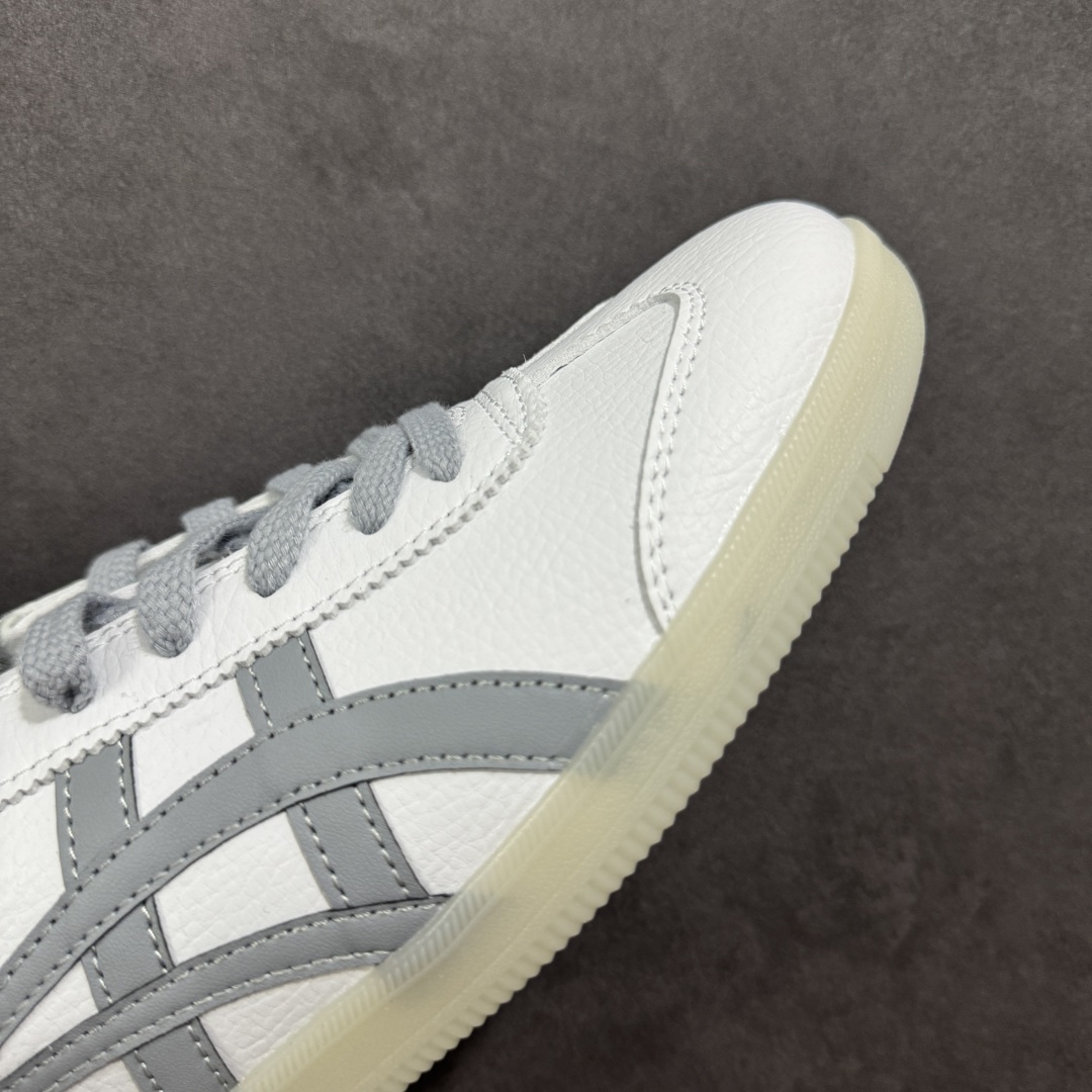 图片[5]-【GQ特价】Asics Onitsuka Tiger Tokuten 亚瑟士鬼冢虎中性复古运动板鞋 轻盈舒适 时尚与复古与一体 轻盈的款式 适合夏天~简单的设定配合修长的线条 全鞋身均以麖皮打造 散发着日本新一代的潮流品味 无论配衬任何造型都能胜任 Tokuten 精神来自80年代的室内用鞋 T-TOE前足补强设计 环状中底底部结构 橡胶大底元素 防滑耐磨的同时保持着鞋子的轻盈 并提供良好牵引力 脚感柔软舒适 长时间行走也不会觉得脚部不适 经典复刻款 休闲百搭 中性款男女都可穿 尺码：36-45-选品中心