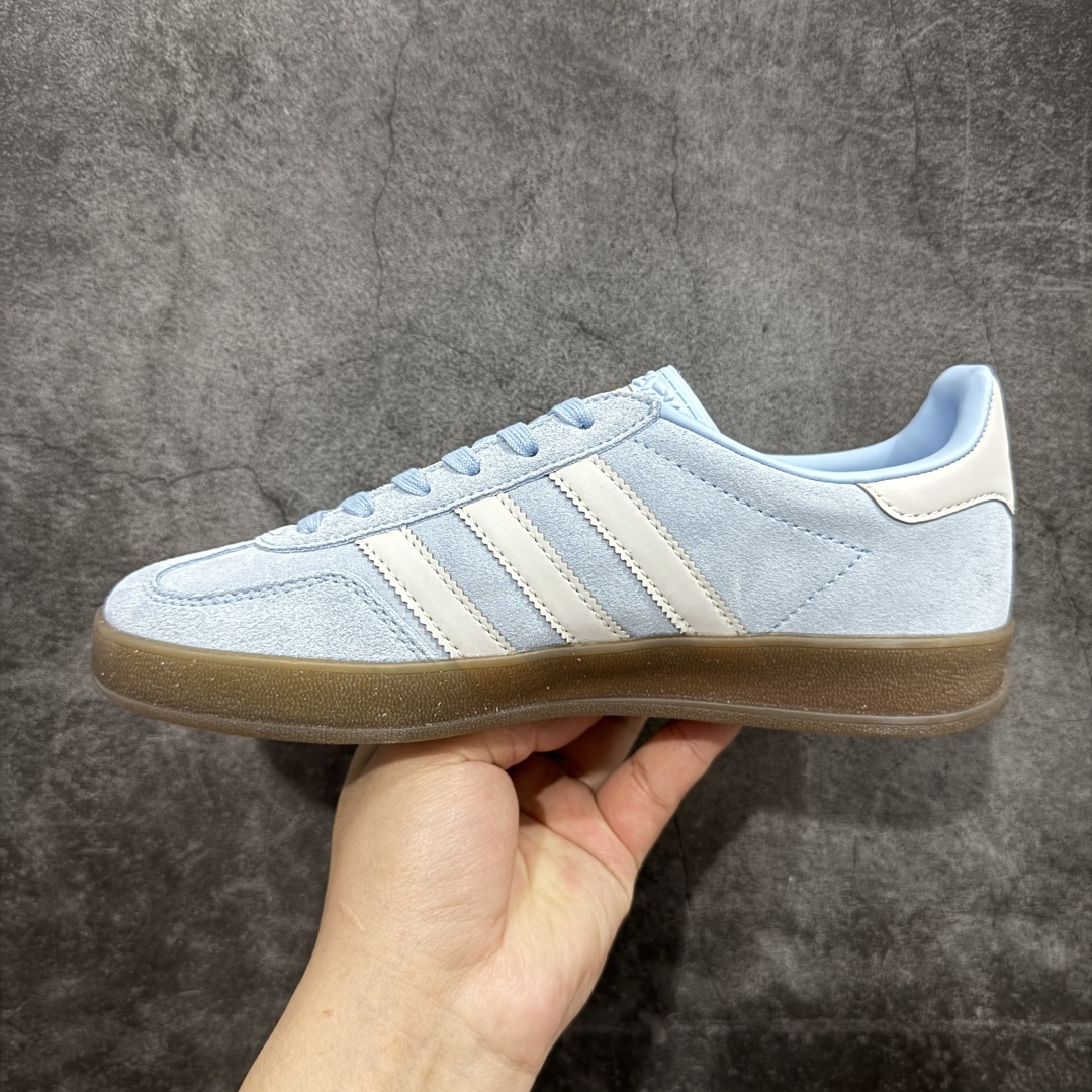 160 XC/T版纯原AD Original Gazelle Indoor Trainers 瞪羚室内鞋系列低帮复古百搭休闲运动德训风板鞋 JI2717