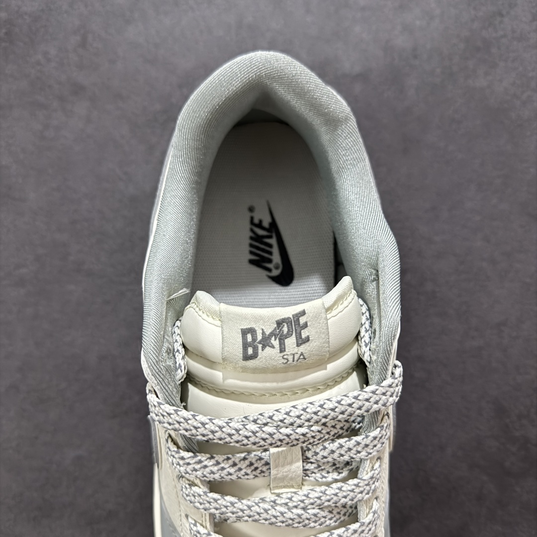 图片[7]-【定制版】Nike SB Dunk Low Bape联名 米灰棕底 周年高端定制 低帮休闲板鞋 JJ2508-558  #定制鞋盒 大厂纯原品质出货 超高清洁度 皮料切割干净无任何毛边 细节完美   尺码：36 36.5 37.5 38 36.5 39 40 40.5 41 42 42.5 43 44 44.5 45-选品中心